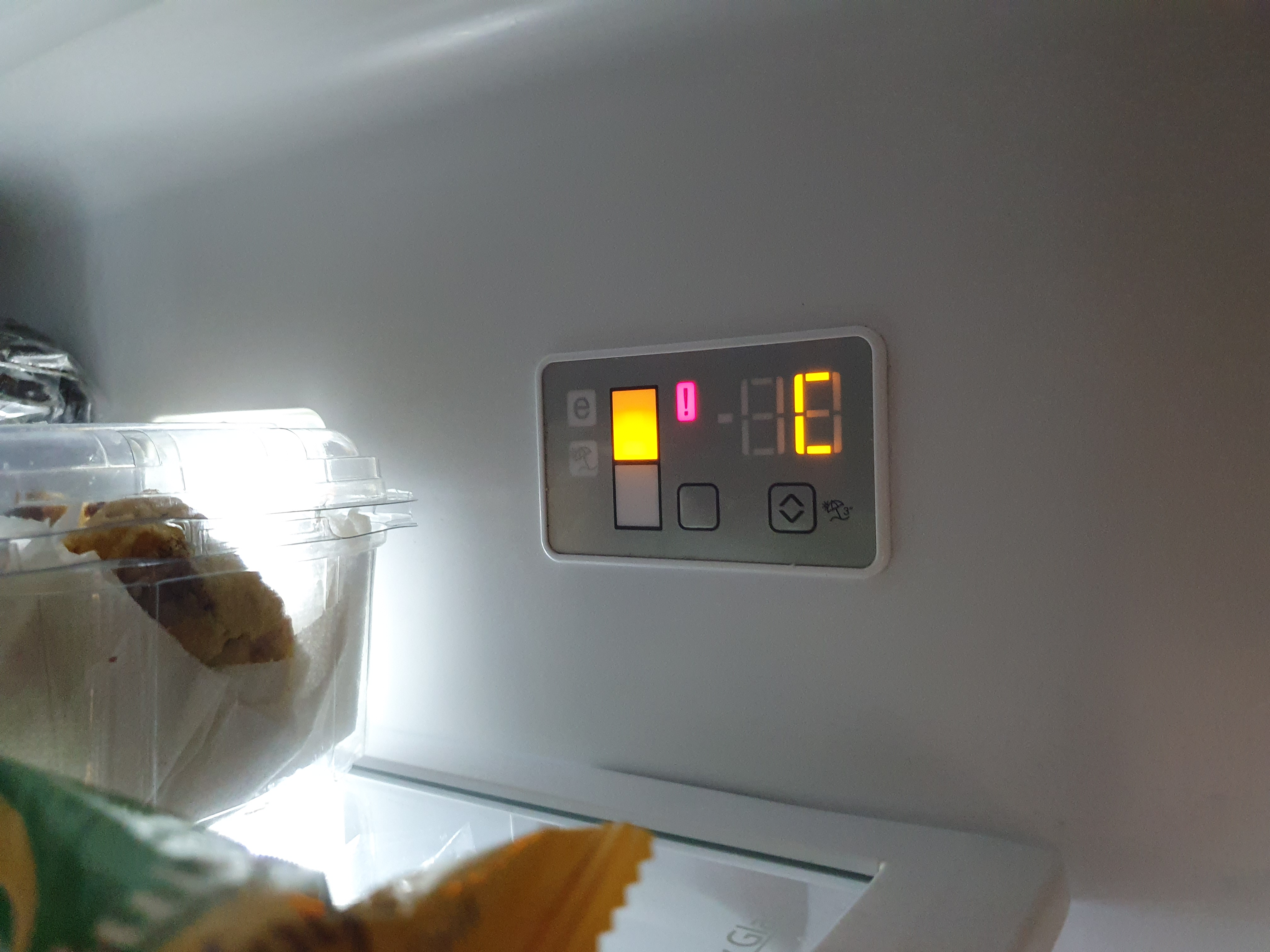 The refrigerator, which appears to be on, no longer cools, neither in the refrigerator compartment ...