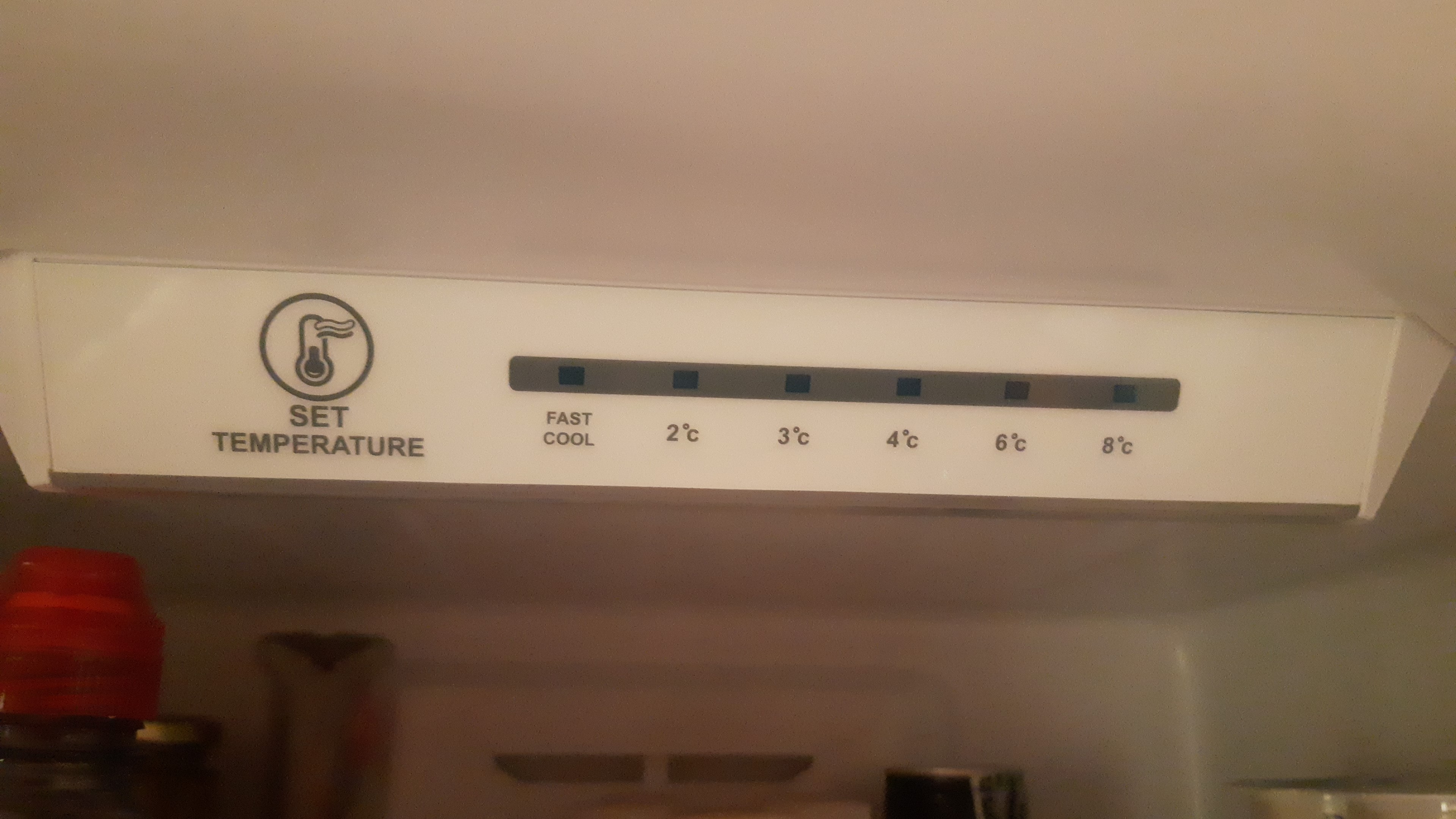 I would like to know at what number my refrigerator cools the most,