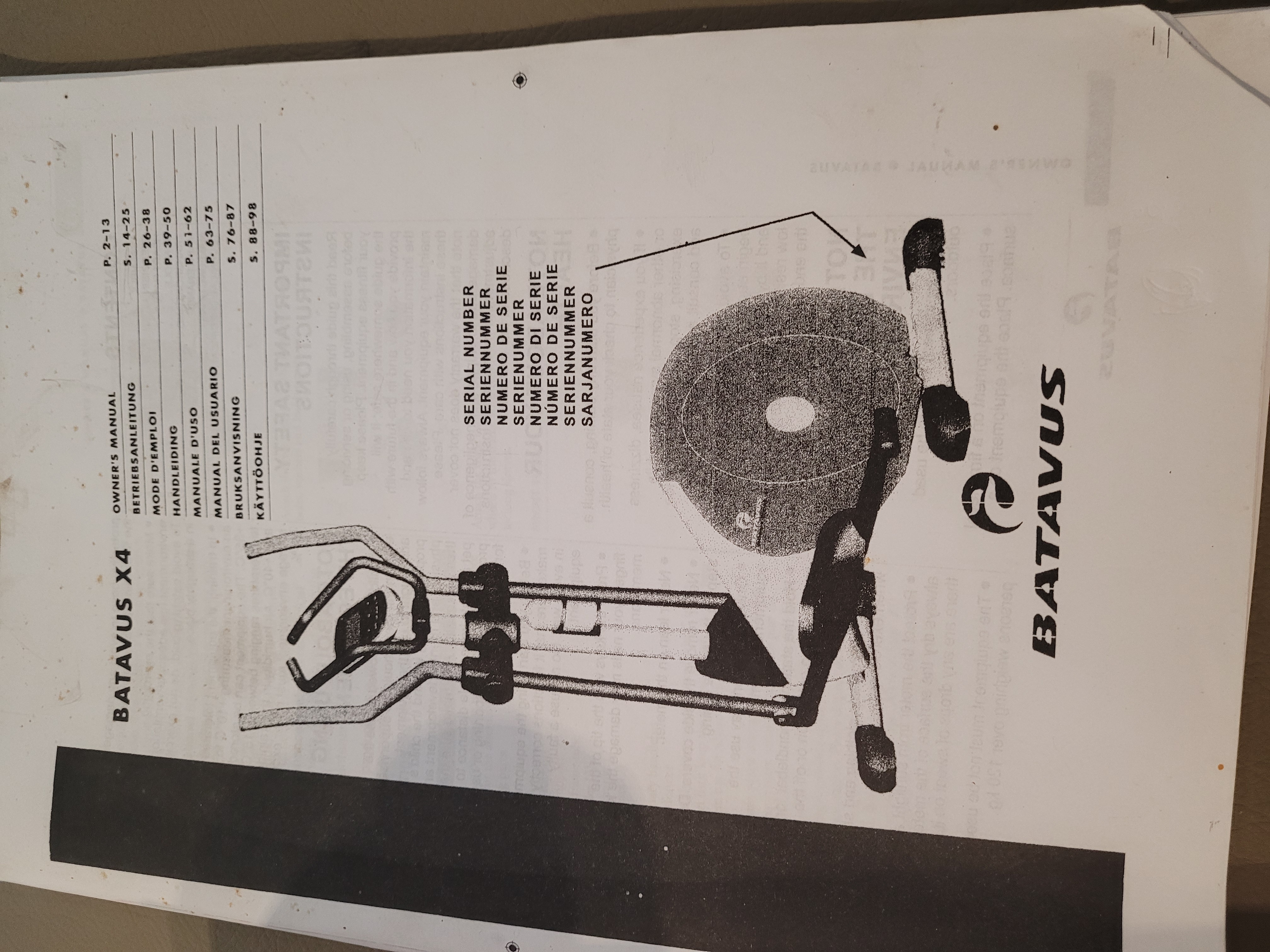 Hello, 
I find this cross trainer very heavy. I can't read where to set it to less ...